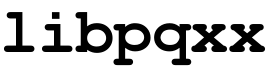 libpqxx